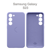 Силиконовый чехол COMMO Shield Case для Samsung Galaxy S23, Lavender
