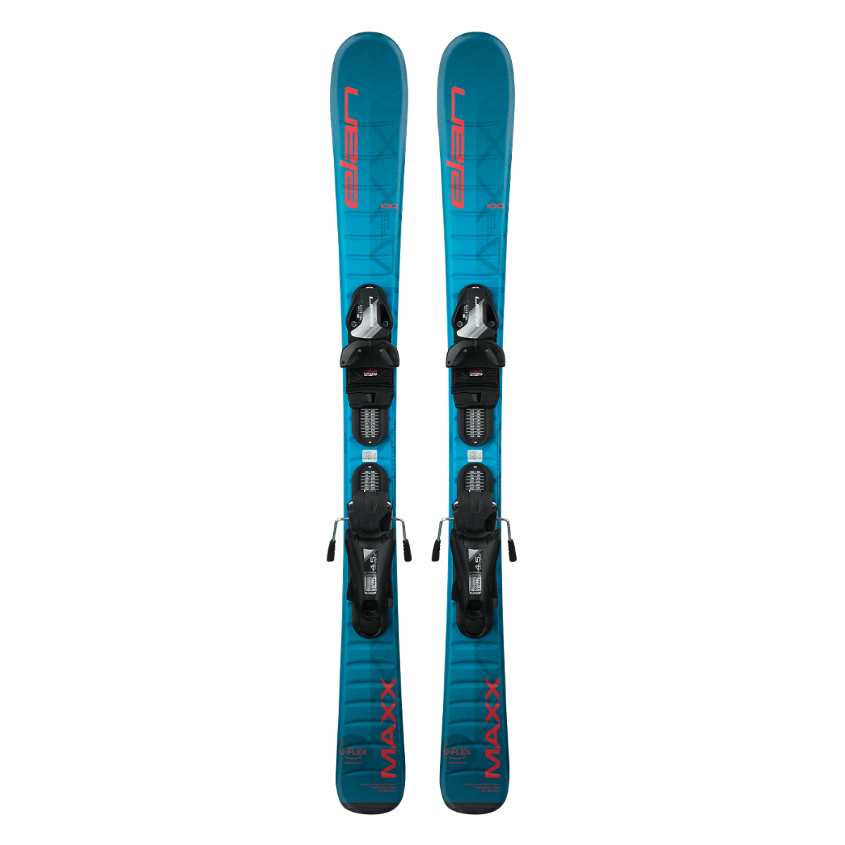 Горные лыжи с креплениями ELAN 2023-24 Maxx Jrs 130-150 + El 7.5 Shift (см:130)