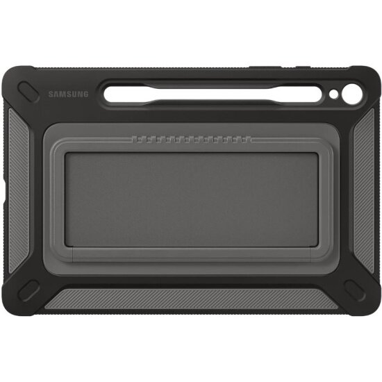 Чехол Samsung для Galaxy Tab S9 Outdoor Cover, поликарбонат, титан (EF-RX710CBEGRU)