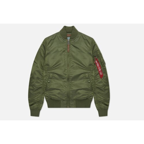 Бомбер ALPHA INDUSTRIES, размер L, зеленый