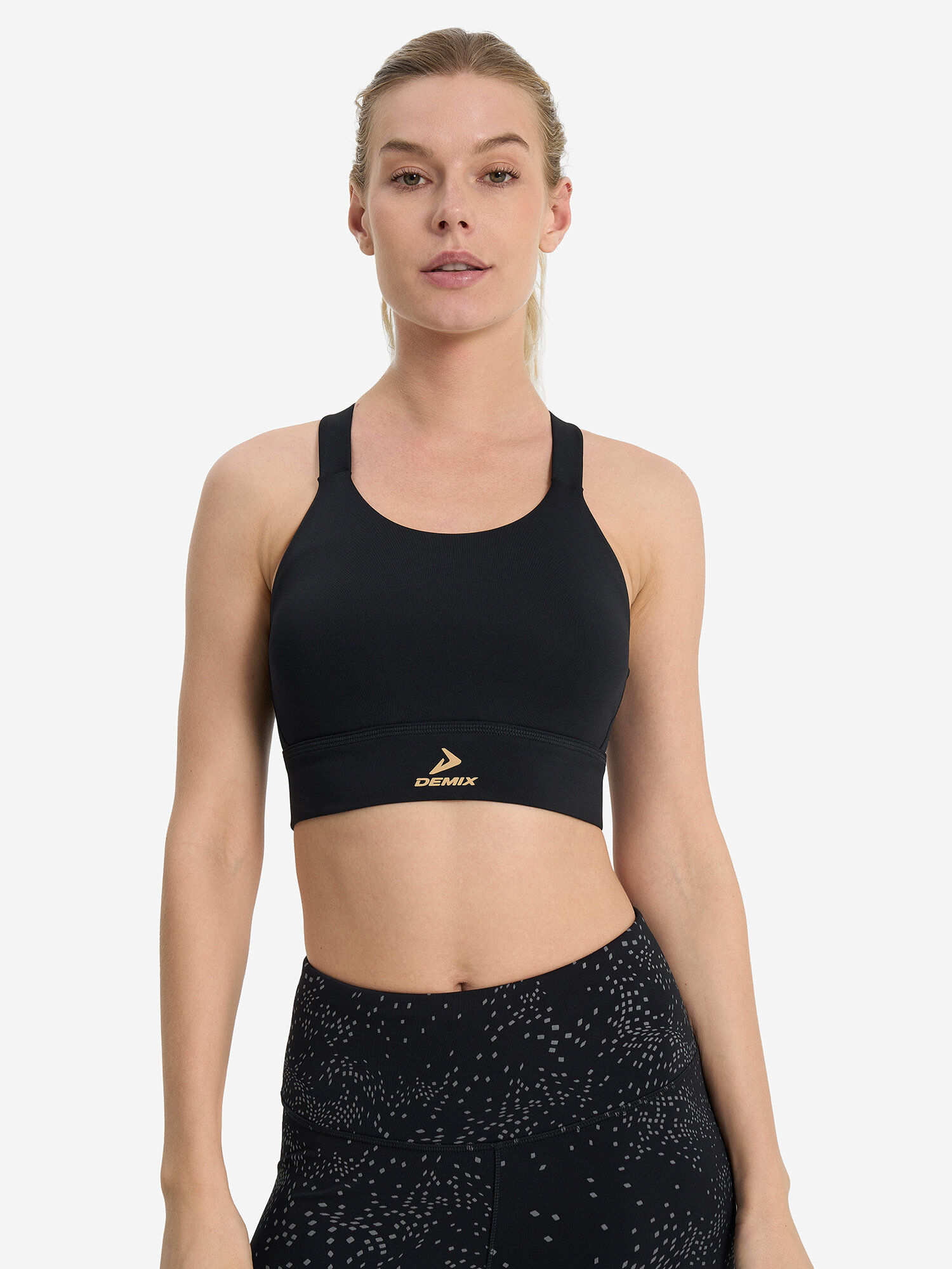 Топ спортивный Demix, размер 44, черный — фото 1