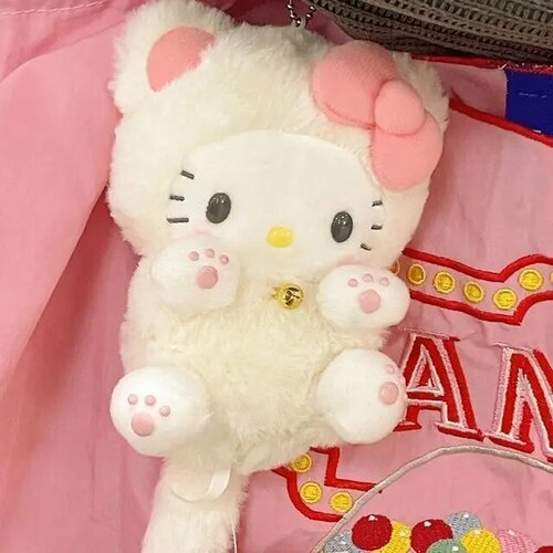Плюшевая кукла Hello Kitty Sanrio 10 см Розовый 942₽