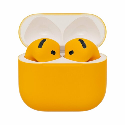 Беспроводные наушники Apple AirPods 4 4-го поколения USBC Type-C с активным шумоподавлением ANC custom темно-желтые 30990₽