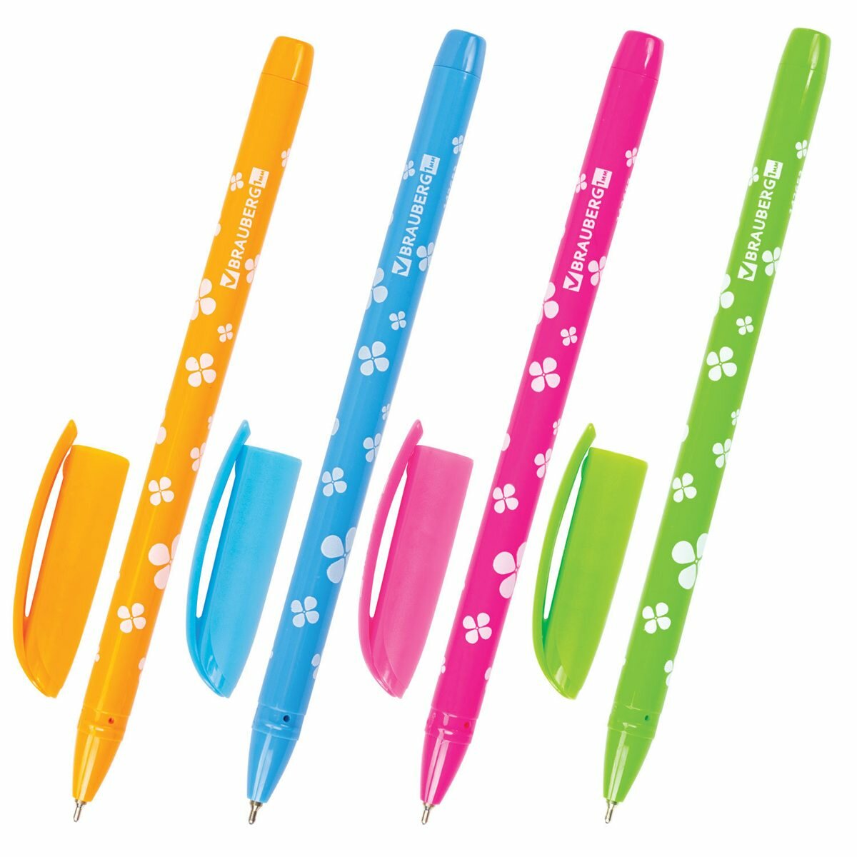 Ручка шариковая Brauberg Fruity SF (0.5мм, синяя, масляная основа) (OBP125), 12шт.