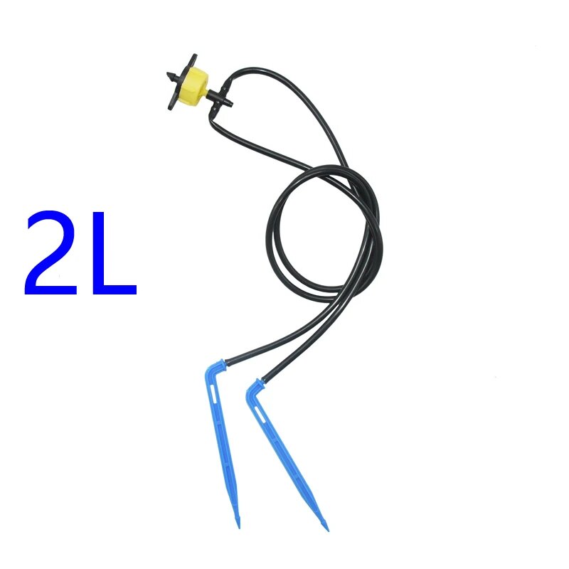 Капельная система орошения LWHRR 2Л 4Л 8Л синяя Голубой 2L x 2way