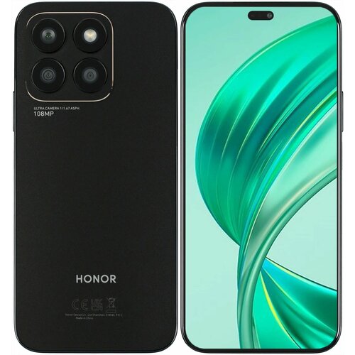 Смартфон HONOR X8b 8128 ГБ Android процессор Qualcomm Snapdragon 680 NFC черный 22927₽