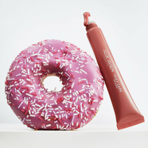 Блеск для губ ALIX AVIEN тон 307 розовый в тюбике, глянцевый увлажняющий