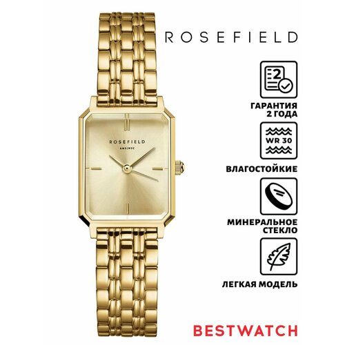 фото Наручные часы rosefield, золотистый