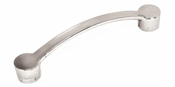 Мебельная ручка скоба 1шт 4/96 Хром полированный