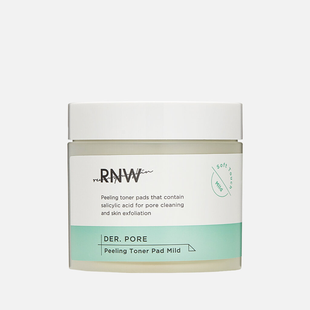 Пилинг- пэды для лица RNW DER. PORE Peeling Toner Pad Mild. 60 шт.