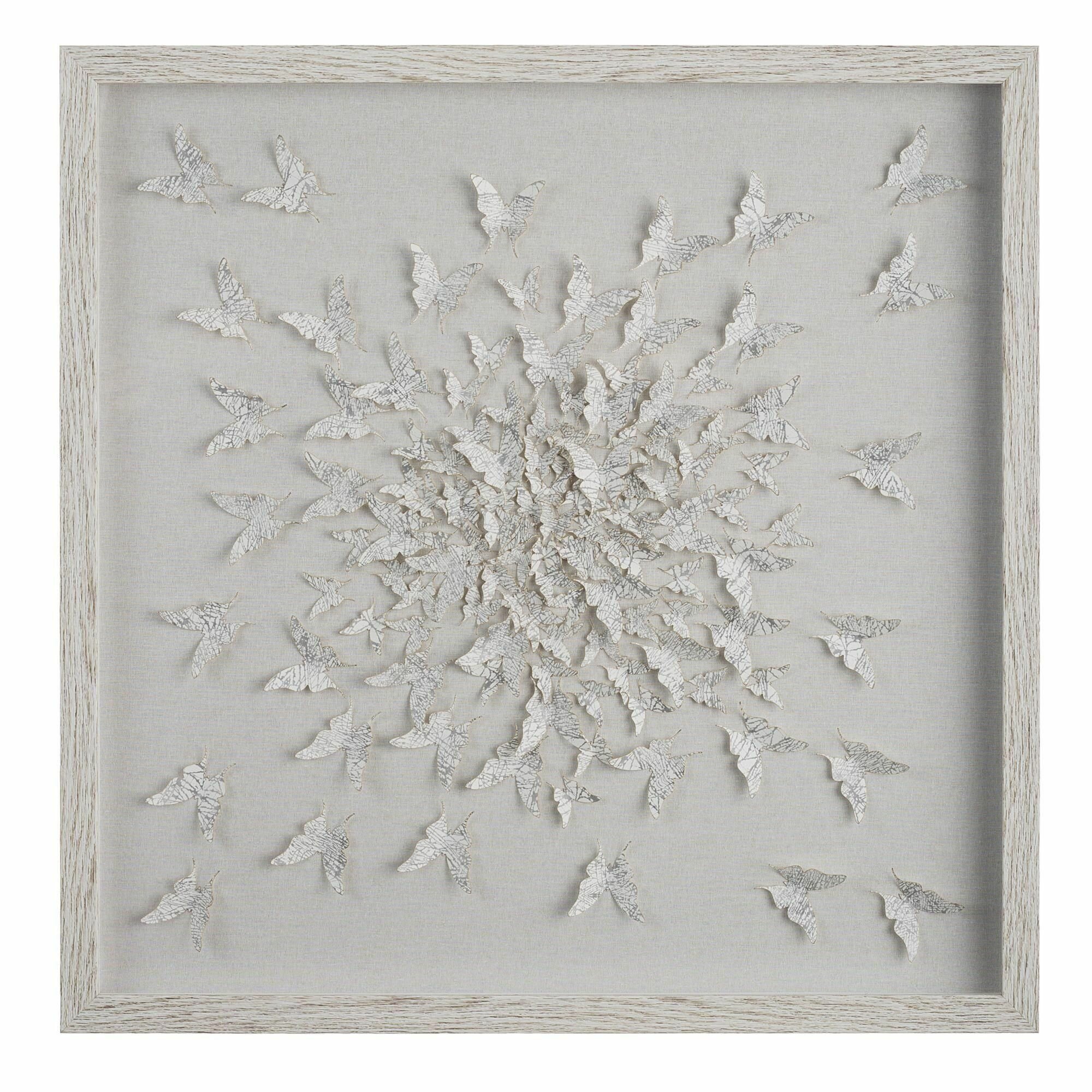 Картина Tomas Stern 83045 "Бабочки", холст, на подрамнике, 55x4 см