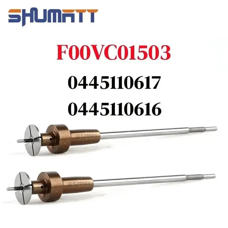 4 шт, новый F00VC01503, дизельный инжектор Common Rail, набор регулирующих клапанов F 00V C01 503 для 0445110617 0445110616 Форсунка