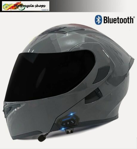 Изображение товара Мотоциклетный шлем с bluetooth-гарнитурой, шлем 3/4