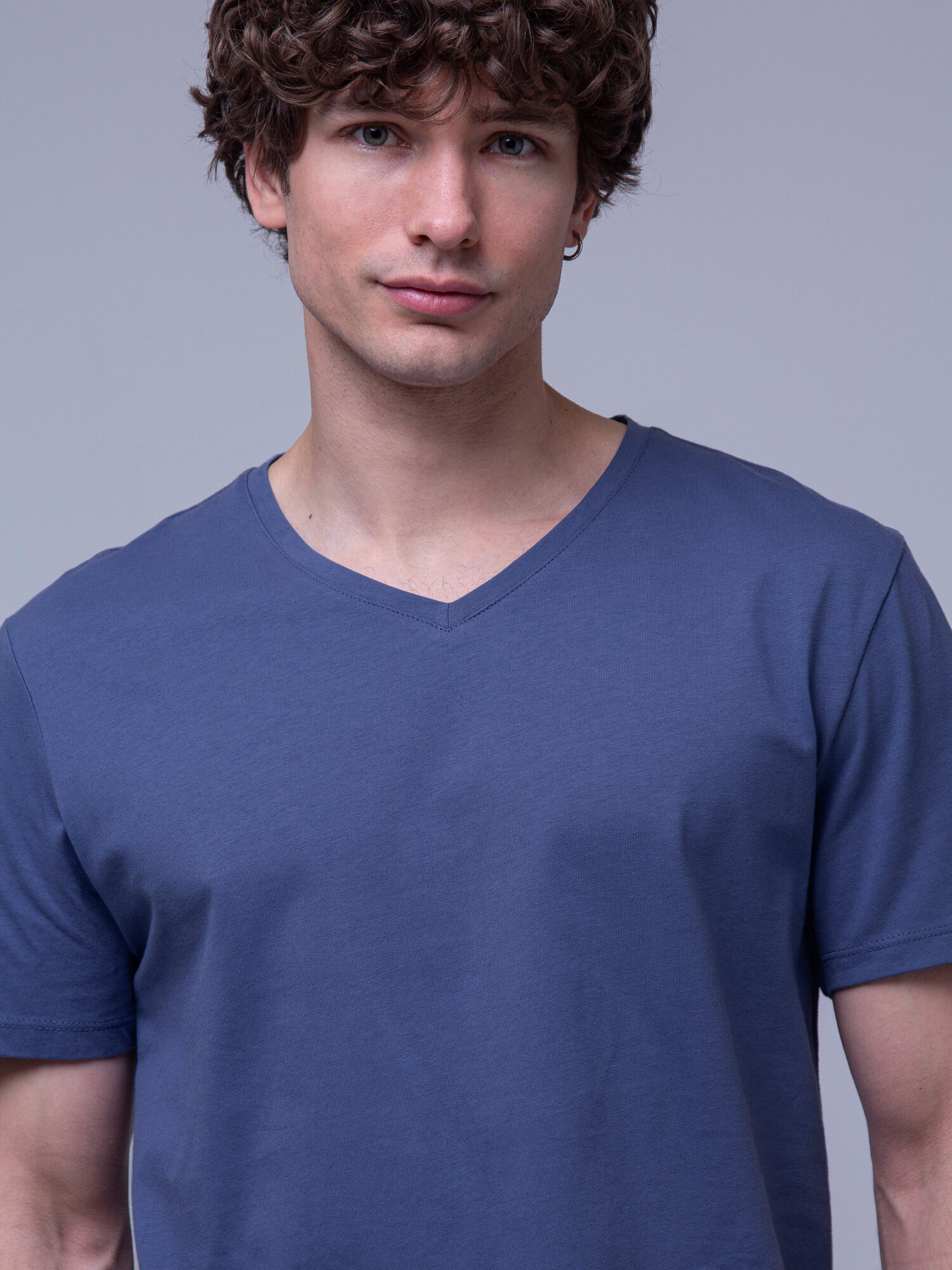 Футболка Frutto Rosso, размер L, серый, синий — фото 1