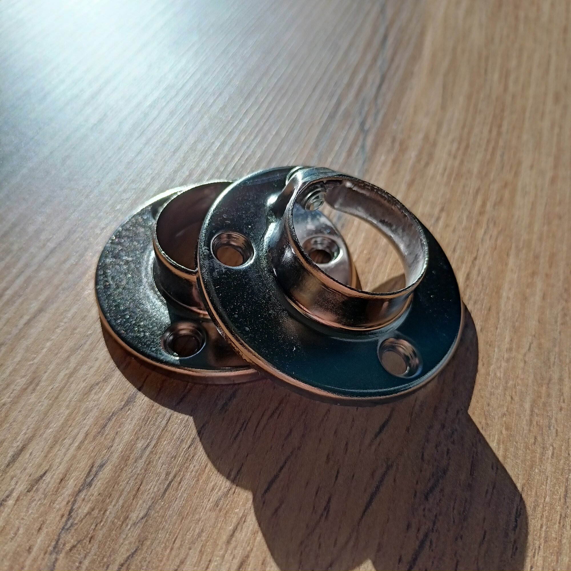 Штангодержатель круглый с фиксатором для трубы 25мм - 1 шт. Эксклюзивно от ШкафыТут. РФ — фото 1