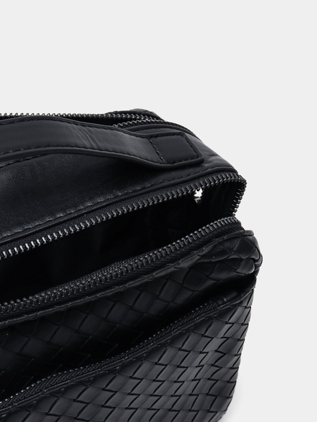 Портмоне, фактура гладкая, черный, гладкий — фото 1