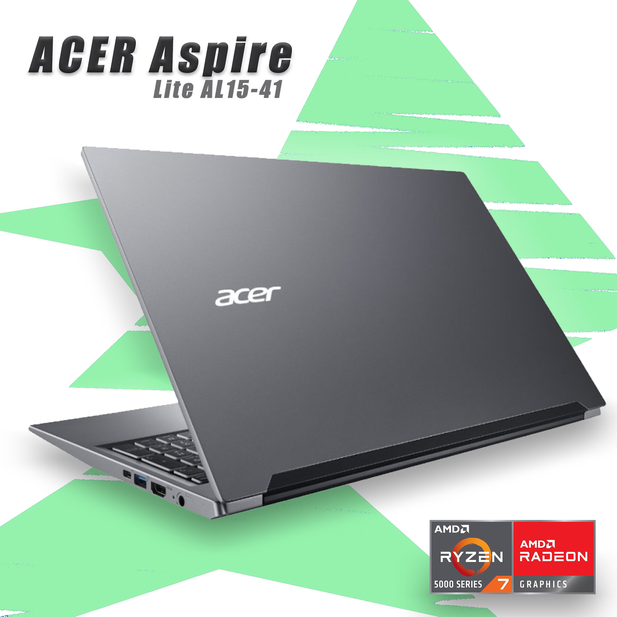 Ноутбук ACER Aspire Lite AL15-41 R7-5700U 16/512GB FHD + Windows