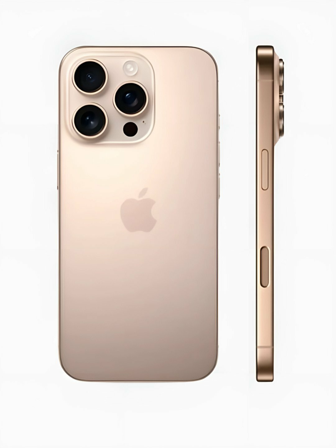 Смартфон Apple iPhone 16 Pro Max Desert, 256 Гб, золотисто-бежевый, NFC — фото 1