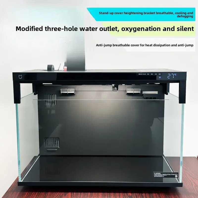 Аксессуары Для Охлаждения Напитков Xiaomi 1 шт, 5 см, рамка для увеличения высоты для Xiaomi Smart Aquarium, модификация аксессуаров, вентилируемая и охлаждающая, без 3D-печать, Розовый