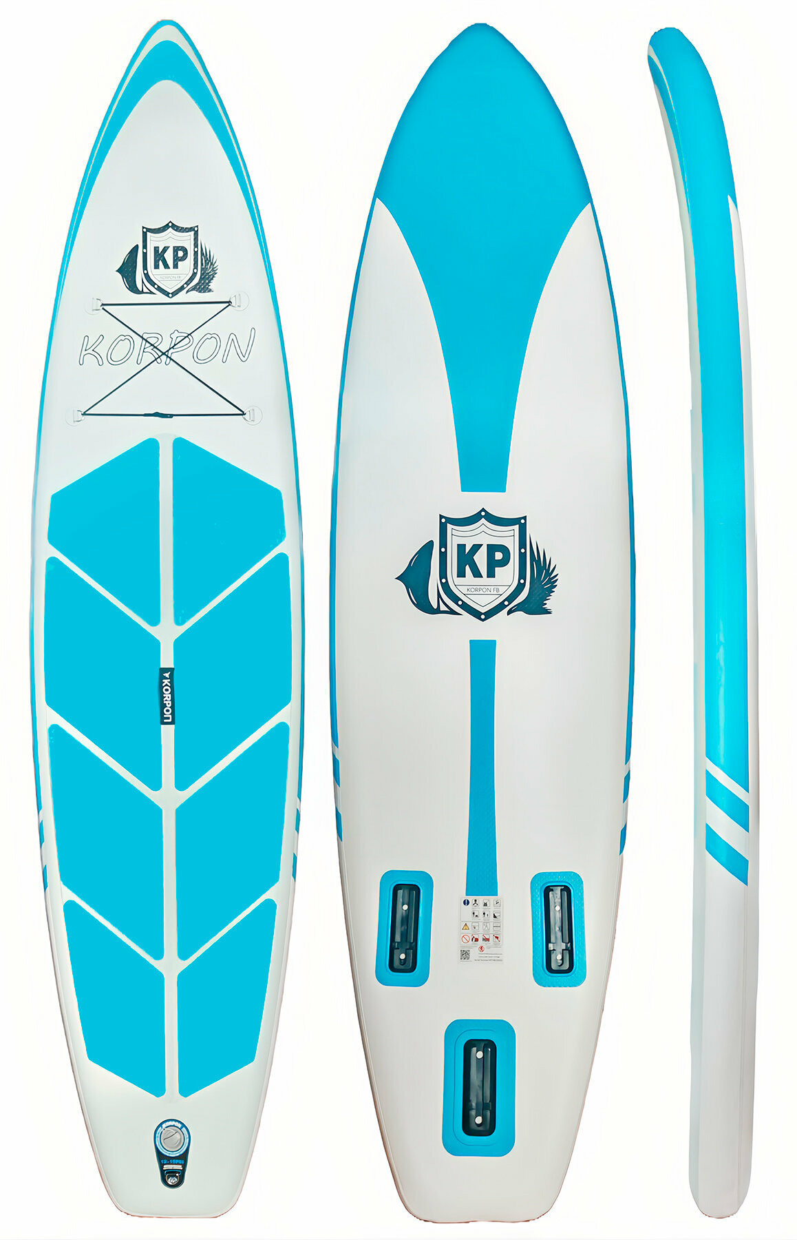 Сапборд KORPON FB Inflatable SUP Board 320*80*15 (KP10B)