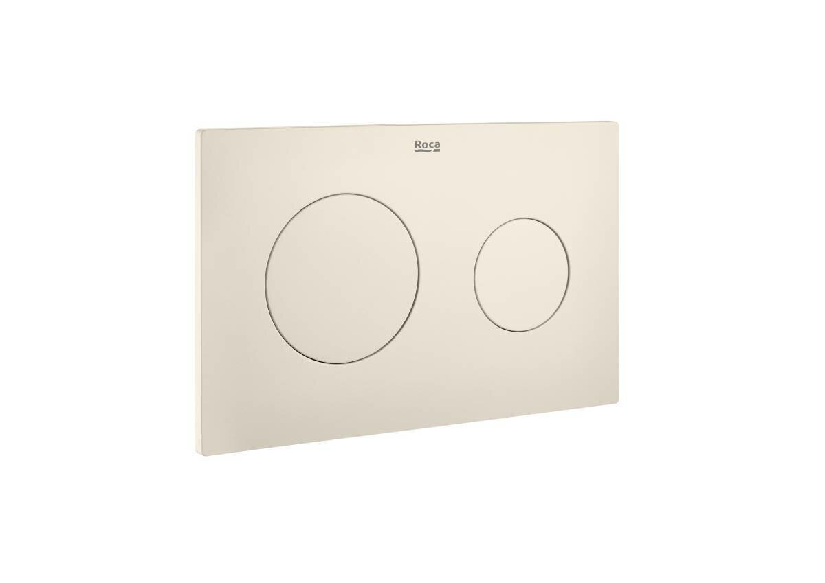 Смывная клавиша ROCA DUPLO ONE PL-10 89018920B (два режима слива, бежевый матовый)
