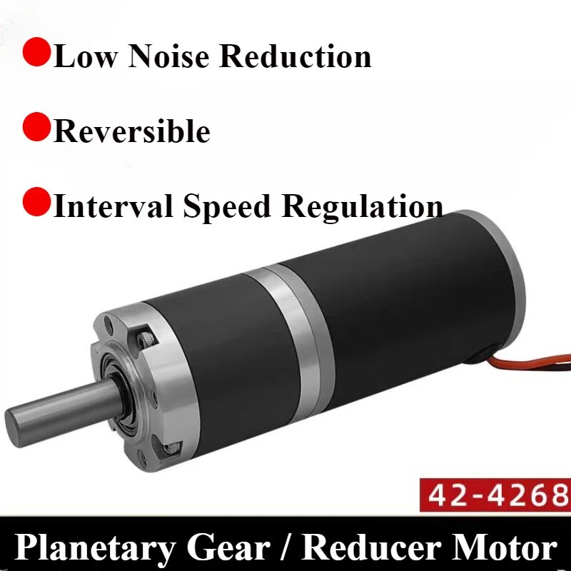 Планетарный мотор-редуктор 42-42ZY/4268 12/24В 2150 кгс. см, 24 В, 571rpm, diameter 10mm