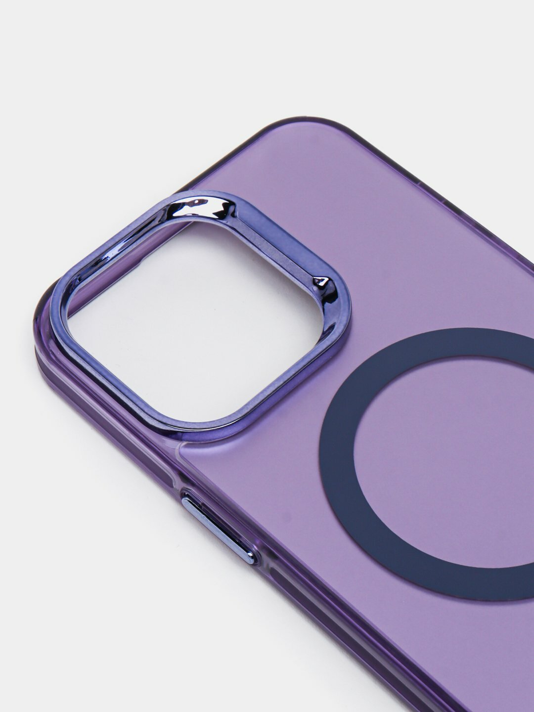 Чехол MagSafe, для iPhone 16, пурпурный, ударопрочный, поддержка беспроводной зарядки — фото 1