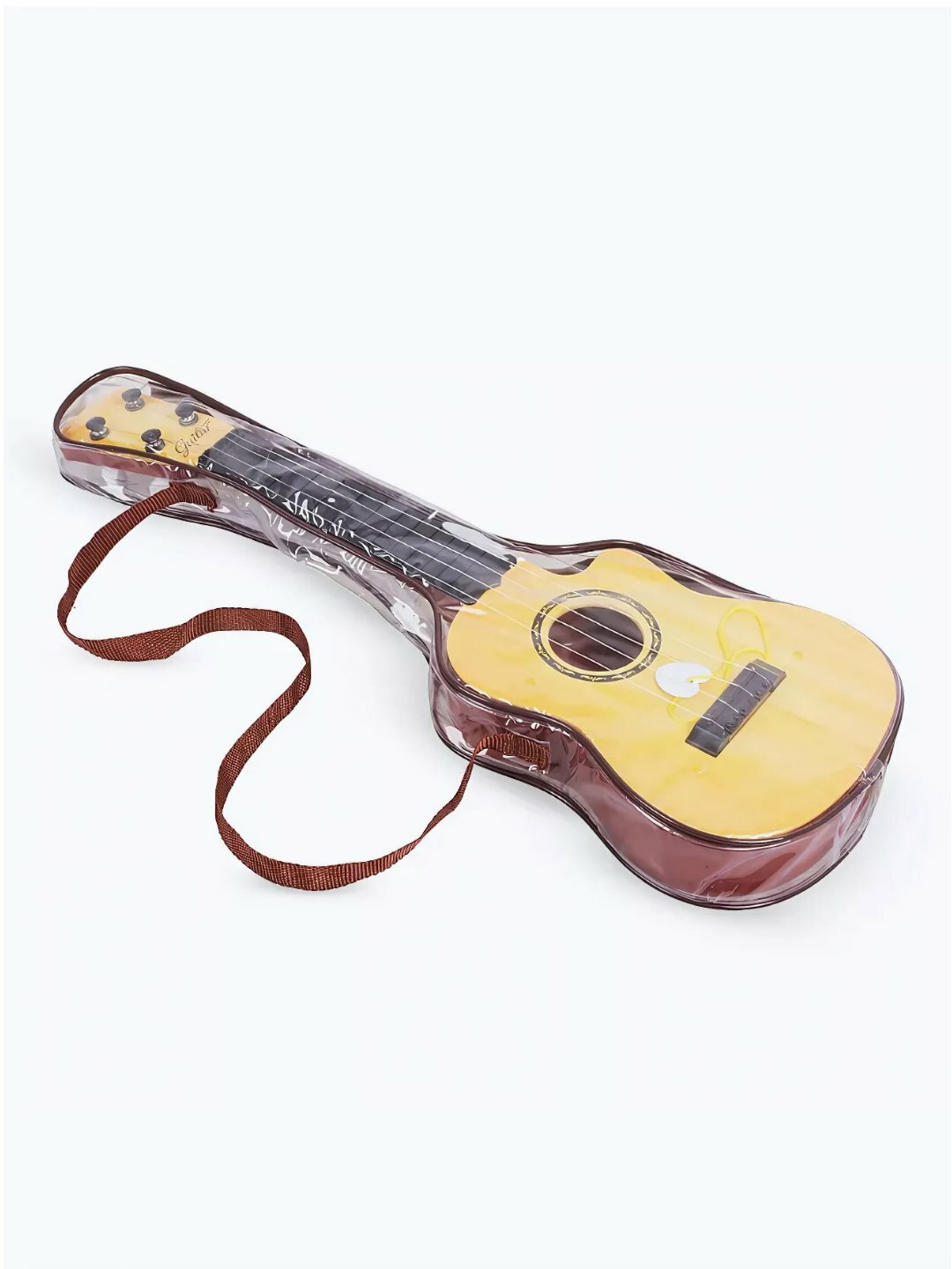 Акустическая гитара-Toy Guitar Club, для детей, 41*13 см, играемая гитара для детей — фото 1