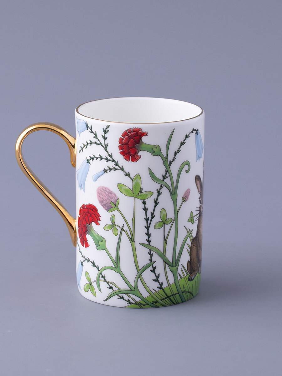 Бокал для чая Сад Алисы, форма Идиллия, Императорский фарфоровый завод, ,400 мл — фото 1