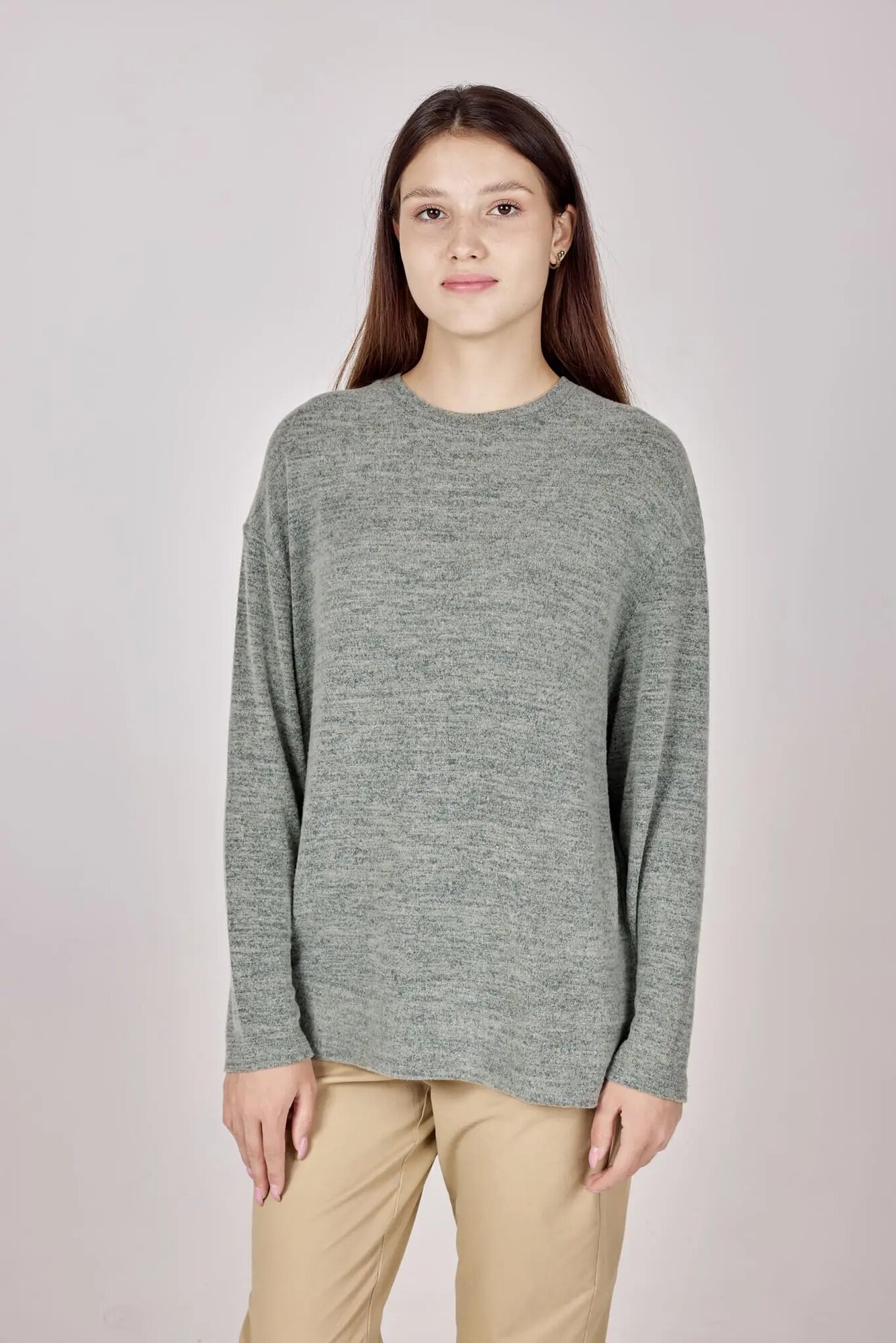 Джемпер Selfie, размер L, зеленый — фото 1