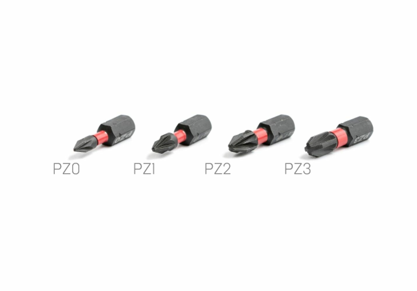 Биты ударные для шуруповёрта 1/4" PZ2 х 90 мм 2 шт, Дело Техники, 793752 — фото 1