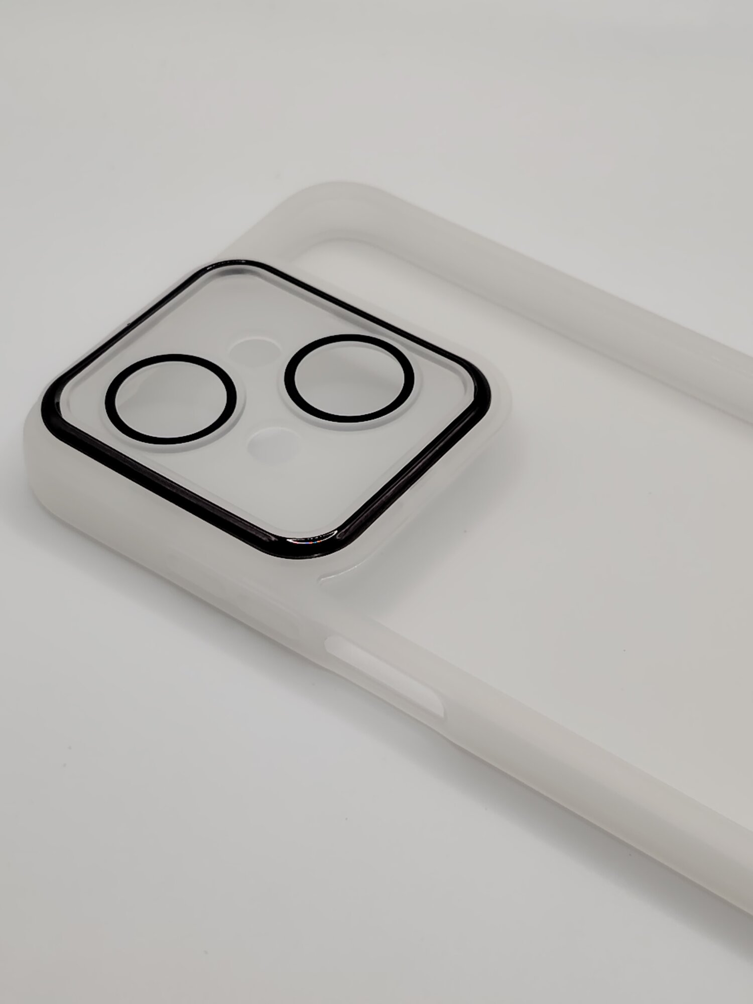 Чехол для TECNO SPARK GO 1 с защитой камеры, прозрачный — фото 1