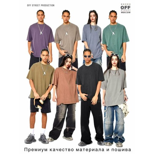 фото Футболка off street базовая коллекция, размер xs, графит