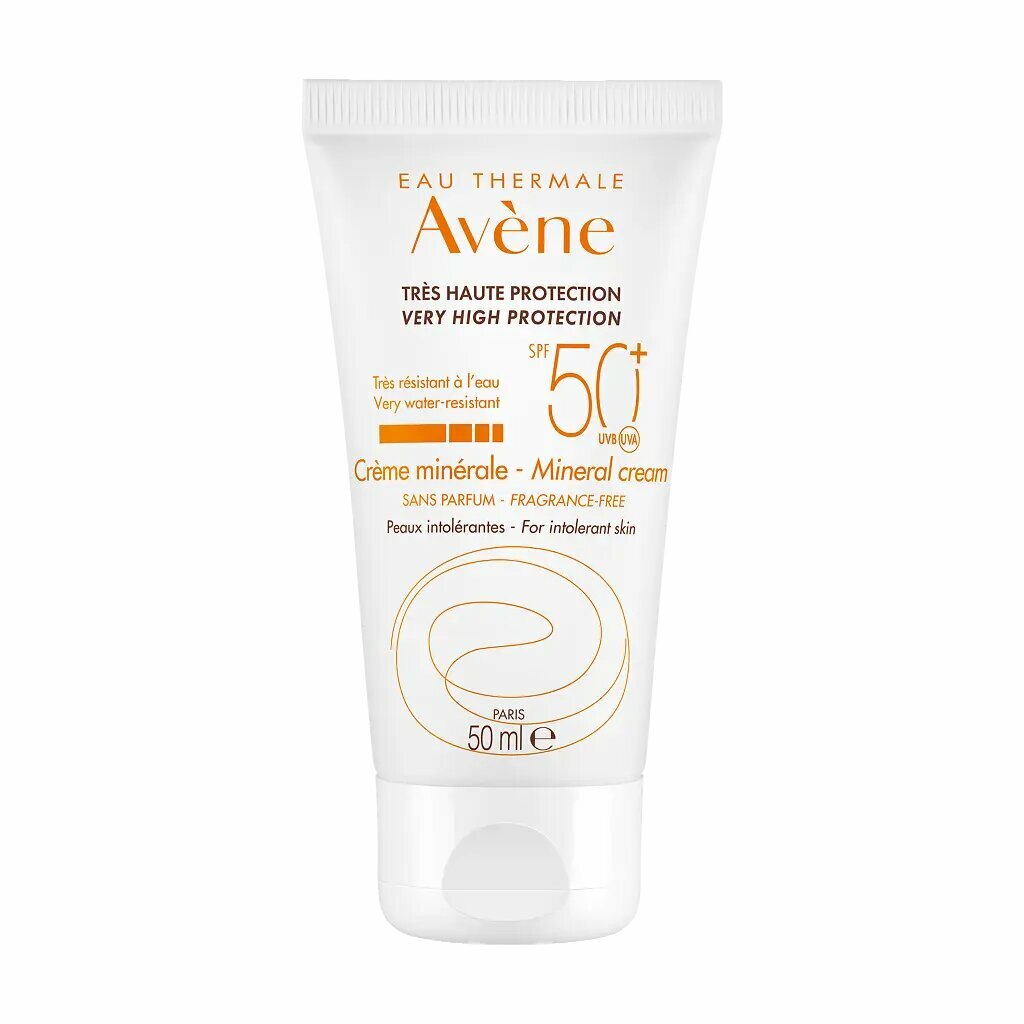 Avene солнцезащитный крем с минеральным экраном SPF50+ 50 мл 1 шт