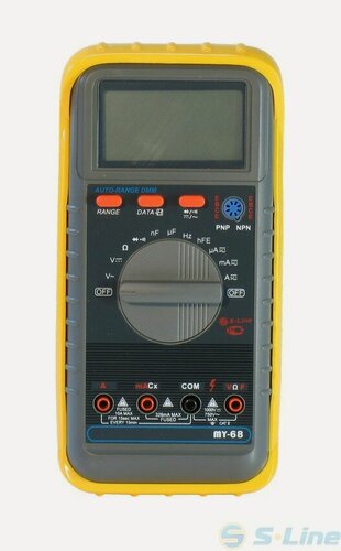 Изображение товара Цифровой Мультиметр S-line MY-68 авто диапазоны, измерение Емкости, частоты