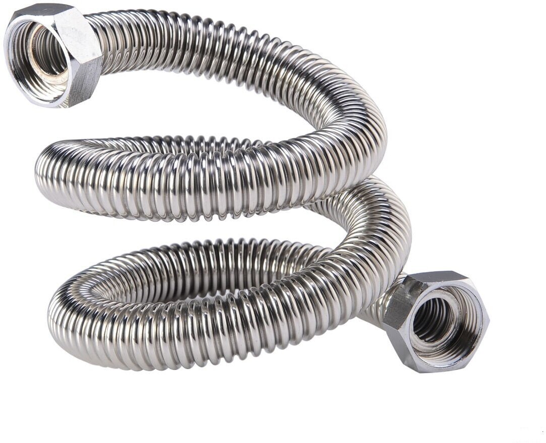 Готовая подводка для воды HF12A-300L Lavita из нержавеющей гофрированной трубы 1/2"*1/2", гайка/гайка