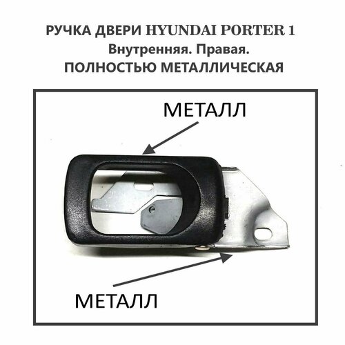 Ручка двери Портер. Hyundai Porter 1. Внутренняя правая.