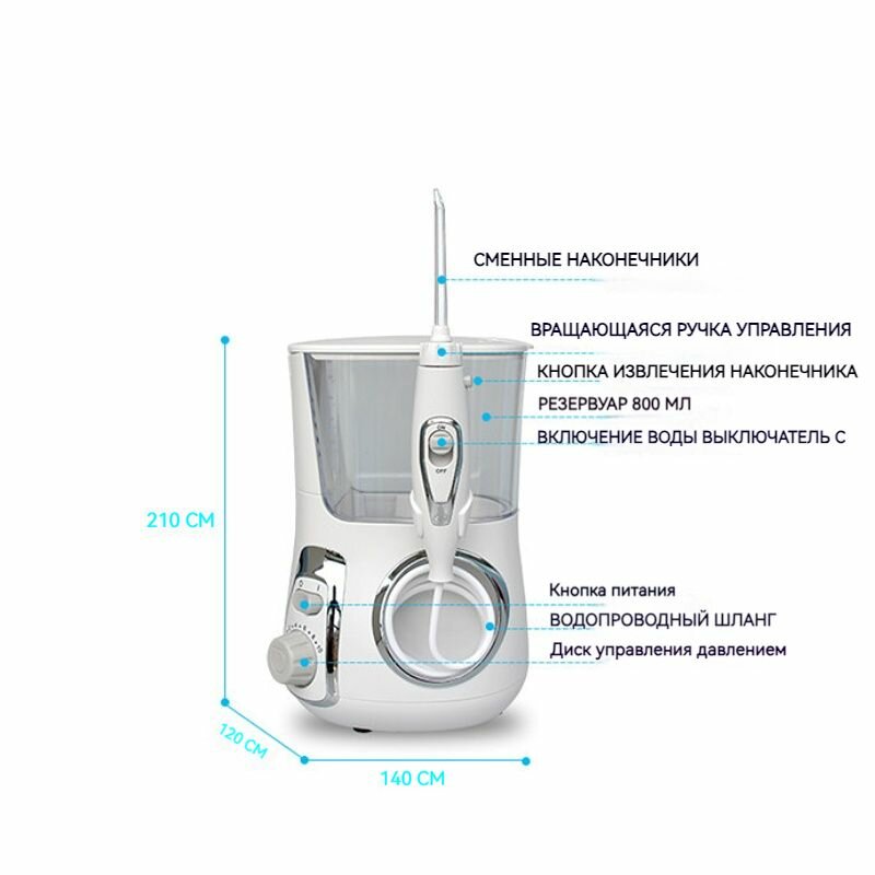 Ирригатор WaterPik WP-100 Ultra — фото 1