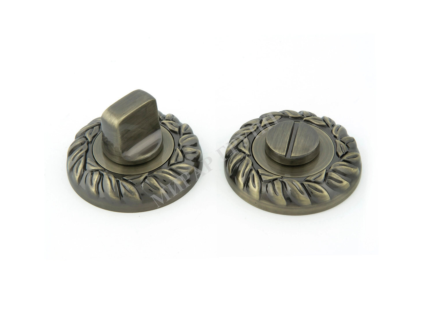 Фиксатор санузловый Palladium D античная бронза