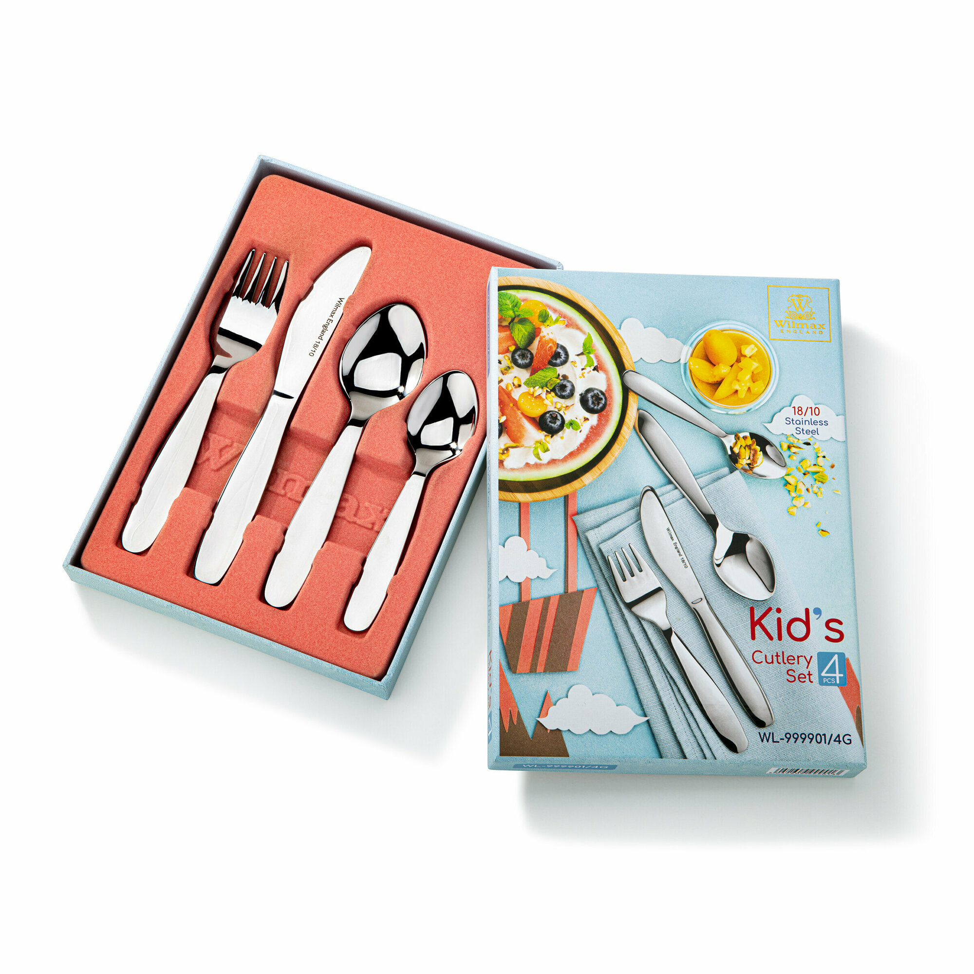 Набор столовых приборов для детей WL‑999901/4G — фото 1