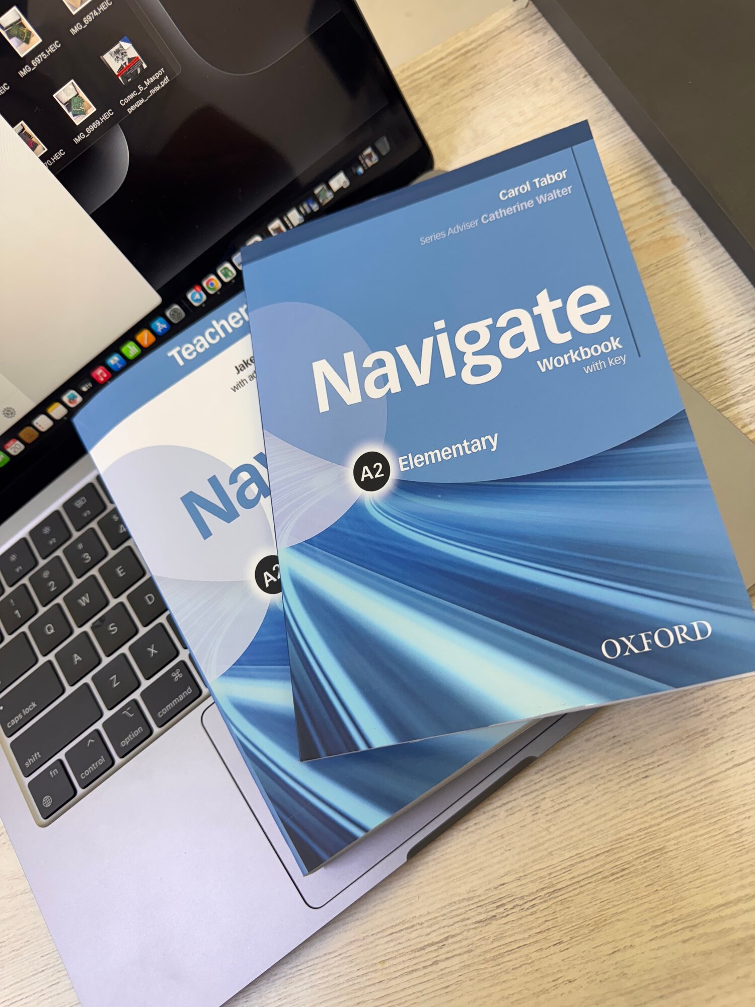 Комплект учебников OXFORD Navigate, уровня Elementary A2: учебник и рабочая тетрадь