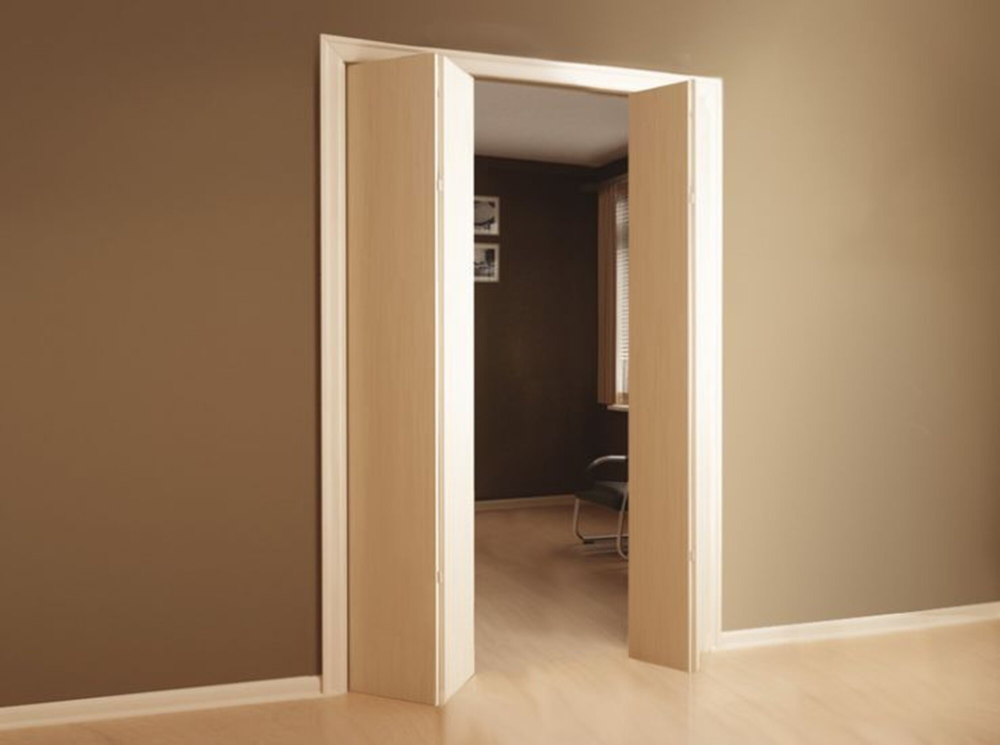 Фурнитура для складных дверей / дверь гармошка APOLLO 1213