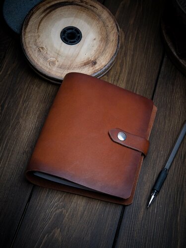 Изображение товара Ежедневник с кожаной обложкой