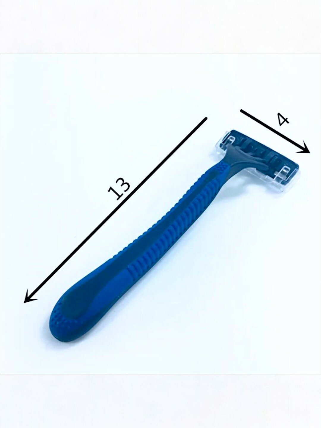 Бритвенный набор 1 штук "Для дальних поездок" , 3 лезвия + гель, удобный размер — фото 1