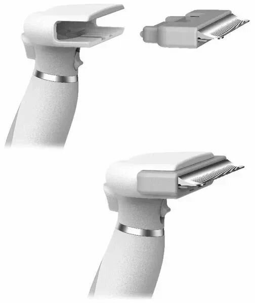 Изображение Фурминатор для животных Xiaomi Pawbby One Hand Hair Removal Comb (белый) 15*7*5cm