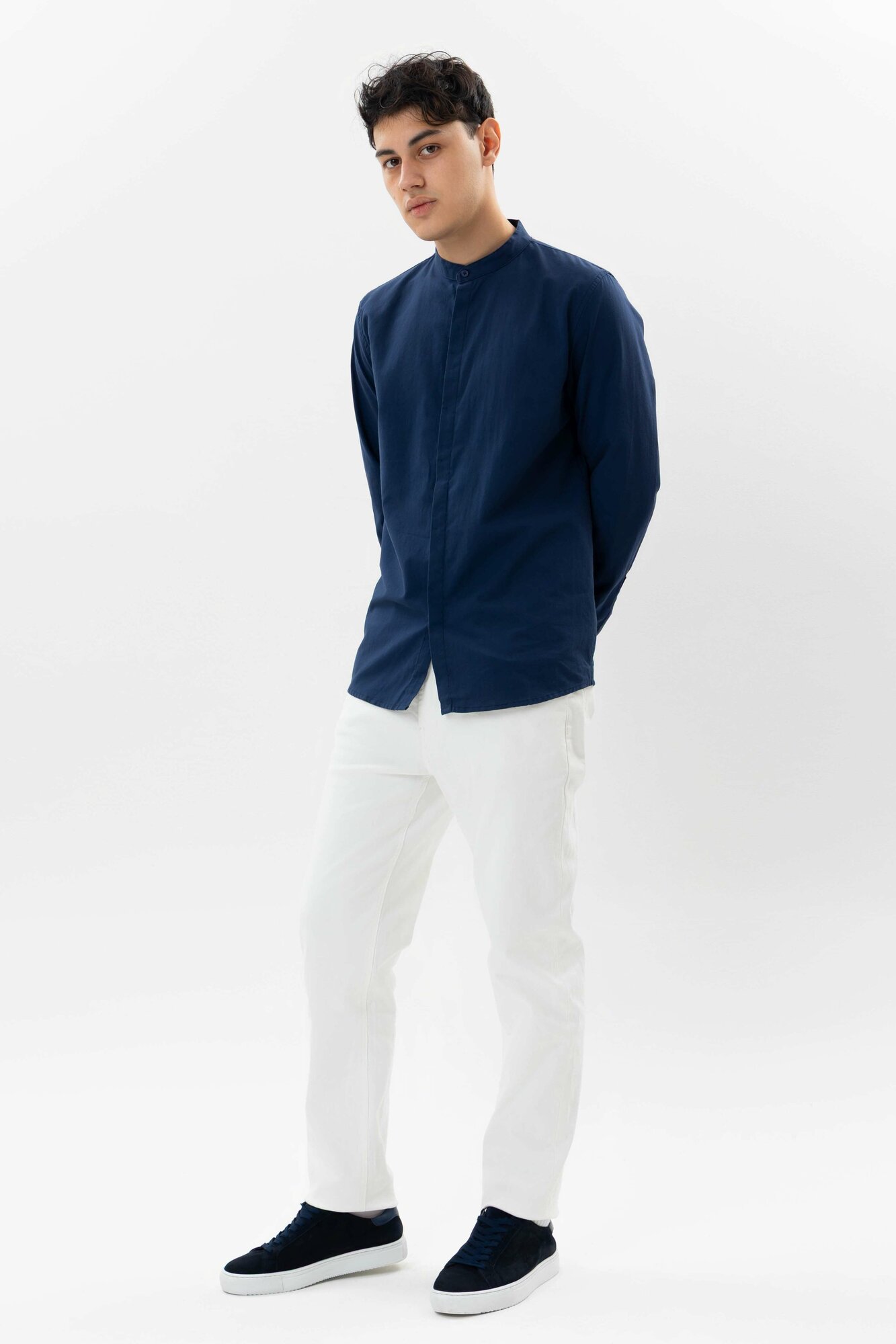 Рубашка TERRA PRO, размер M, navy — фото 1