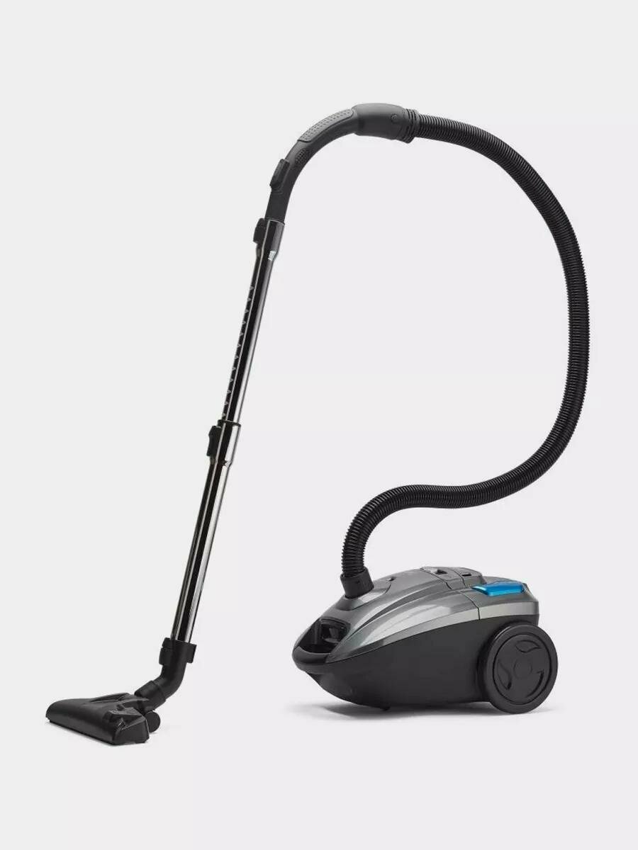 Пылесос Midea 2000 Вт, 450 АэроВт, сухая уборка, мешок 3 л, двойной HEPA