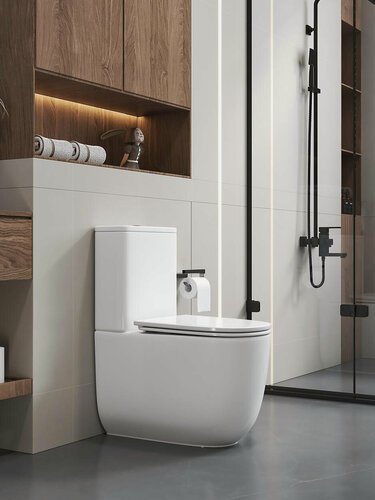 Изображение товара Унитаз Ceruttispa MIRKO Tornado напольный безободковый CT11090 (620х355х790)