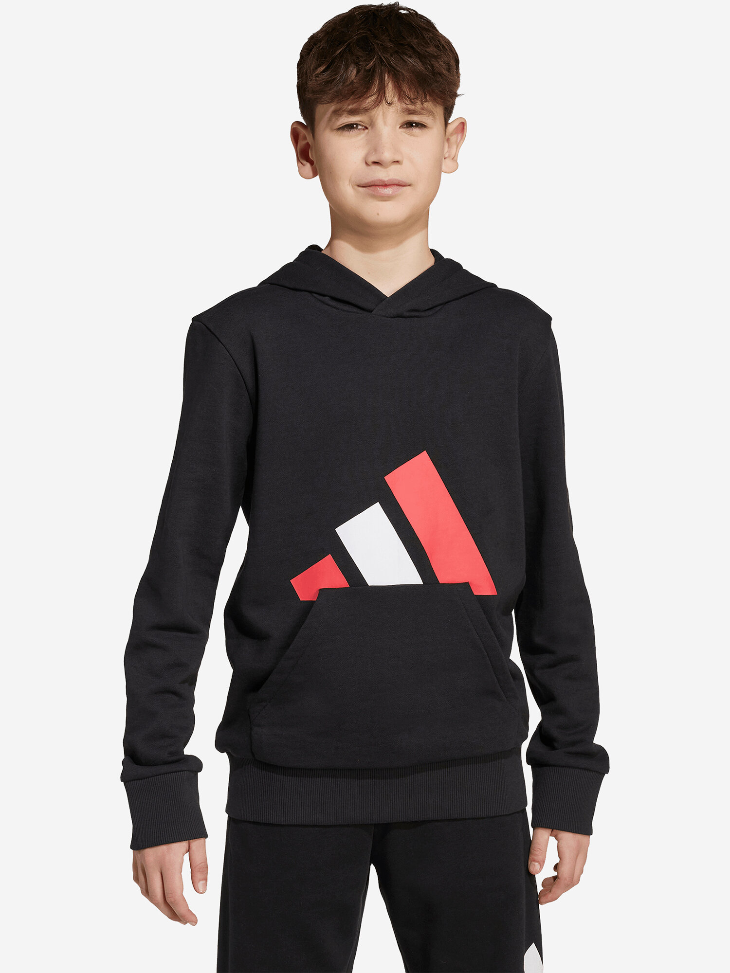 Худи adidas, размер 164, черный — фото 1