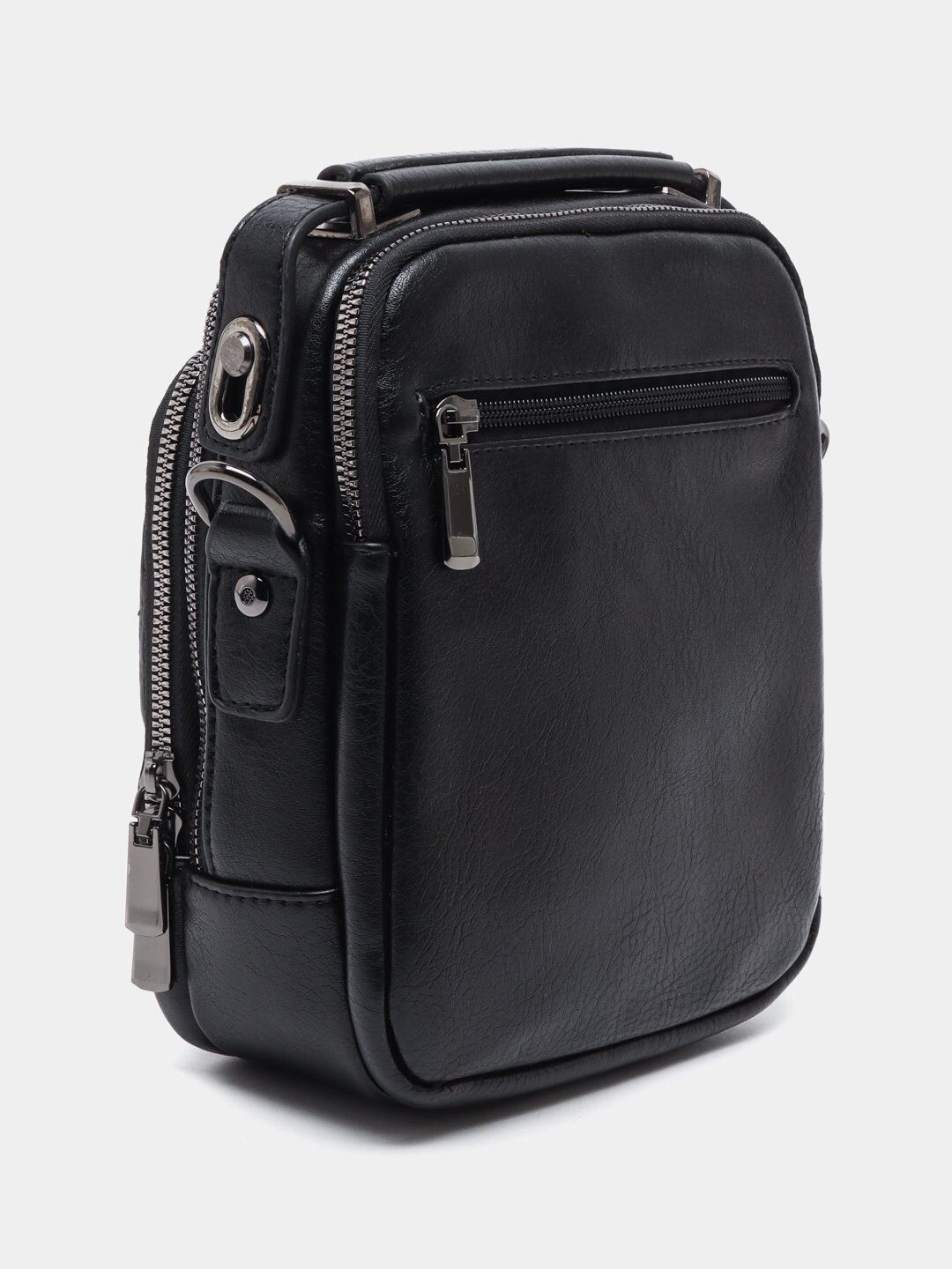 Сумка , фактура гладкая, черный — фото 1